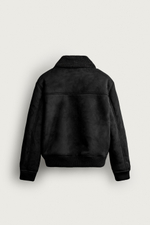 КУРТКА ИЗ ИСКУССТВЕННОЙ КОЖИ С ОВЧИНОЙ — ZARA