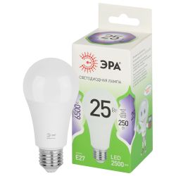 Лампа светодиодная ЭРА GREEN LINE LED A60-25W-865-E27 GL 25Вт груша холодный свет E27 | Лампы cветодиодные Груша (A)