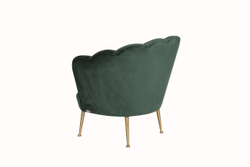 Кресло велюр Garda Decor зеленое 87yy-1907 kres zel