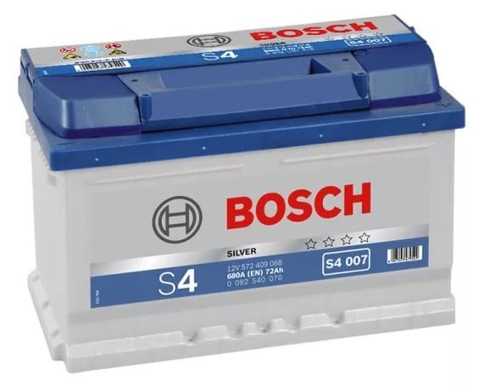 BOSCH S4 6CT- 72 аккумулятор BOSCH S4 6CT- 72 аккумулятор