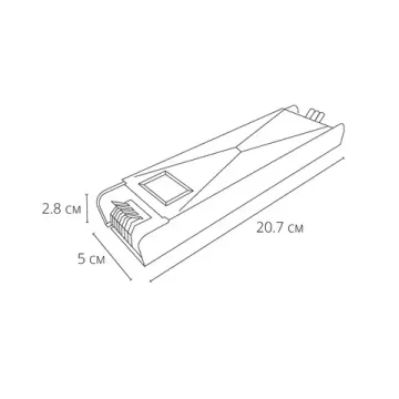 Преобразователь тока 24В 200Вт 8.3А A240305N серый Power-Pro Arte Lamp