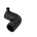 Отвод электросварной ПЭ100 Дн 63х90гр Ру16 SDR11 EUROSTANDARD 2111160063