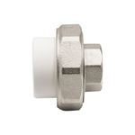 Муфта комб. разъемная, вн 25х1/2" EVER® БЕЛЫЙ штрихкод (Россия)