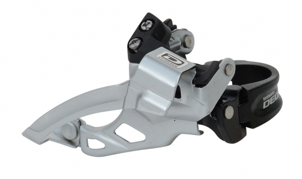 Переключатель передний Shimano Deore M610, ун. тяга, ун. хомут, уг.:66-69, для 40-42T,хомут 34.9