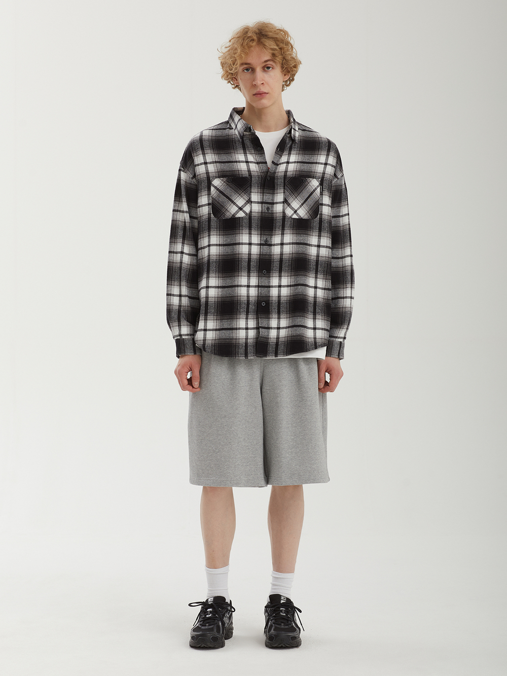 Мужская Рубашка Flannel Check