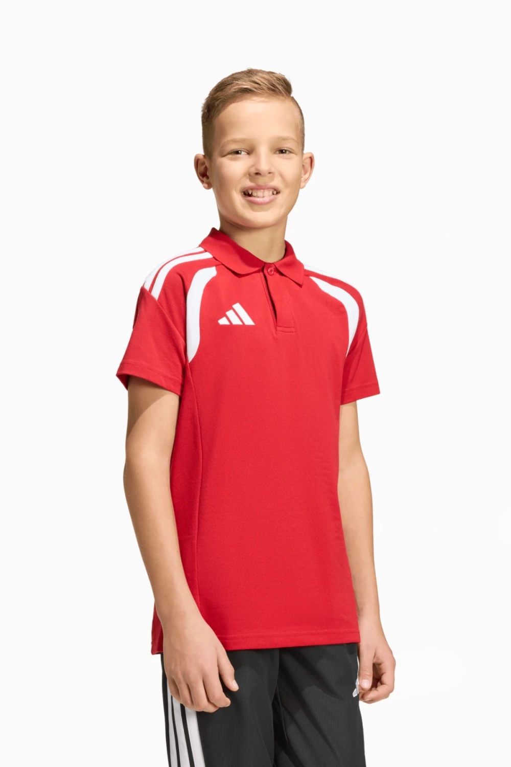 Футболка adidas Tiro 26 League Polo Junior - красный