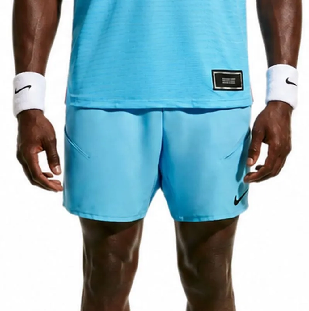 Мужские теннисные шорты Nike Court Slam Dri-FIT - baltic blue/black