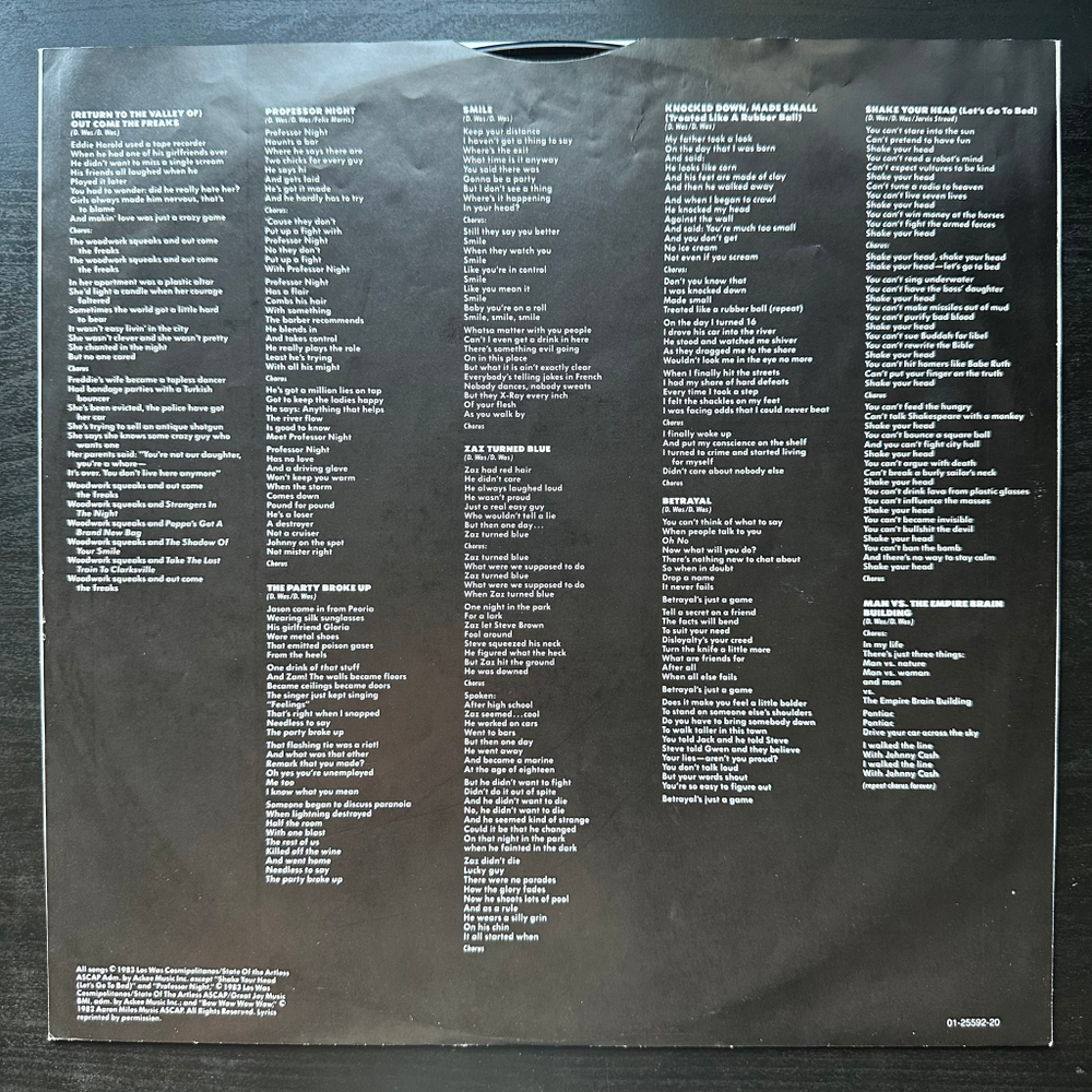 Was (Not Was) - Born To Laugh At Tornadoes (Голландия 1983г.)