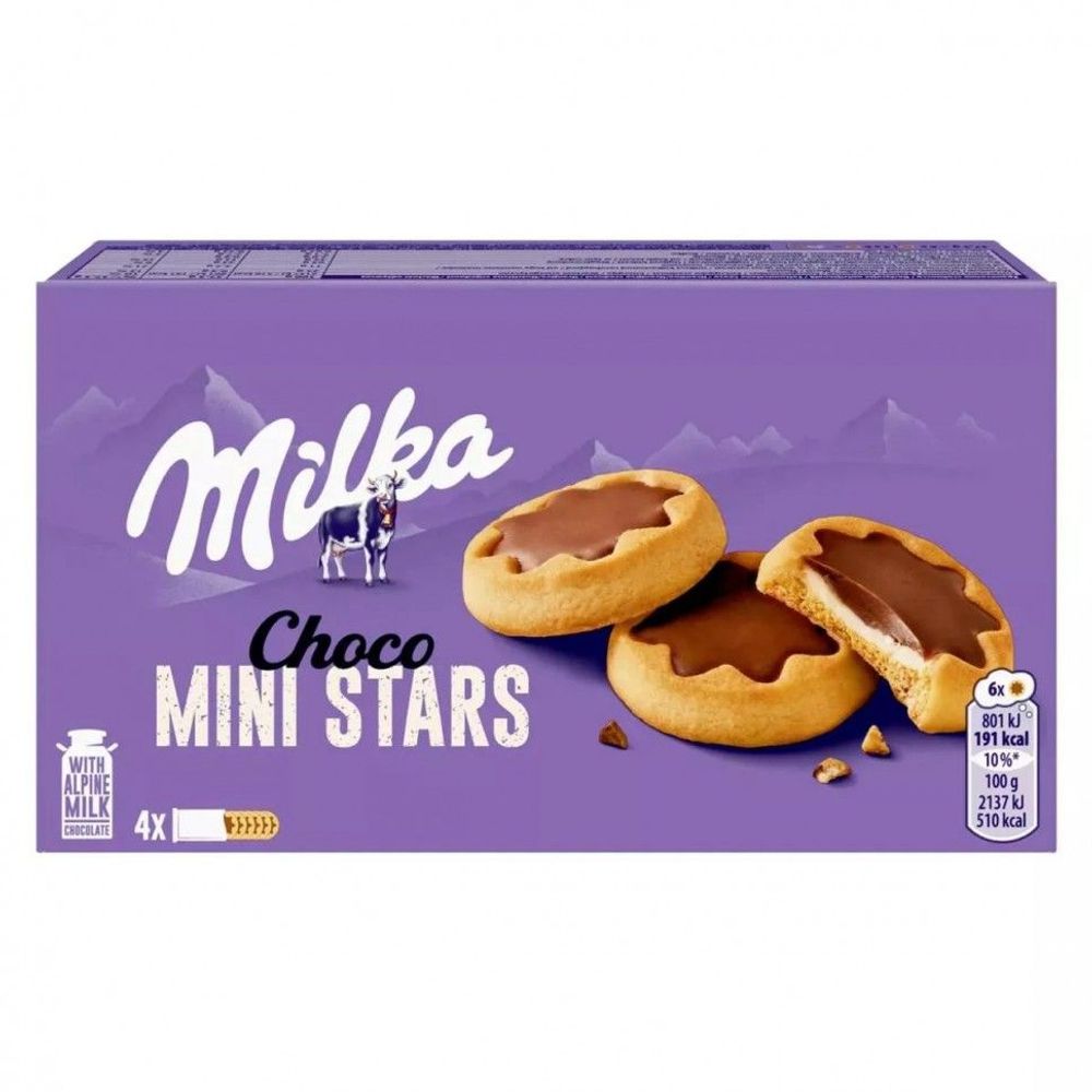 MILKA Печенье 150гр Choco Minis (Милка Чоко Минис) (16)