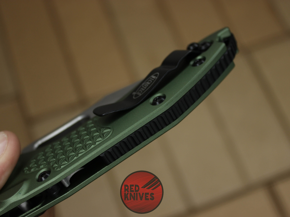 Нож Microtech Stitch Green A+++ 169-1OD