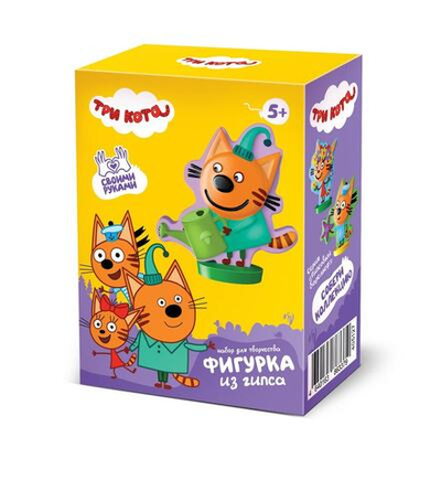 Фигурка под раскраску "Три кота. Компот" (Фантазер)