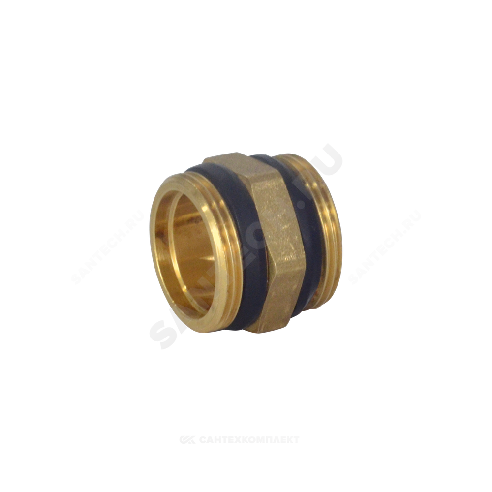 Ниппель латунь Ду 15 (1/2") НР R189D Giacomini R189DY003