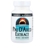 Source Naturals, экстракт муравьиного дерева, 100 таблеток