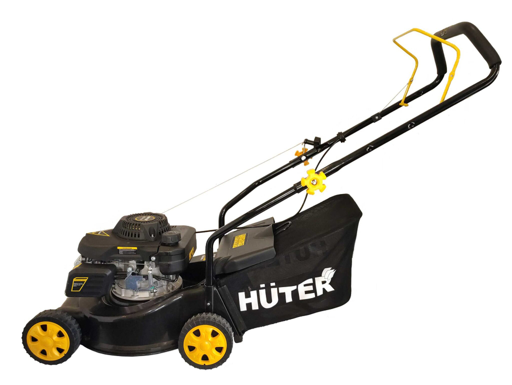 Газонокосилка бензиновая Huter GLM 3.5 MS 4л.с. ширина среза 42см h30-70мм V45л