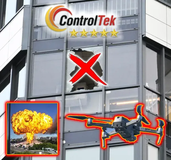 Бронепленка Controltek Safety против БПЛА