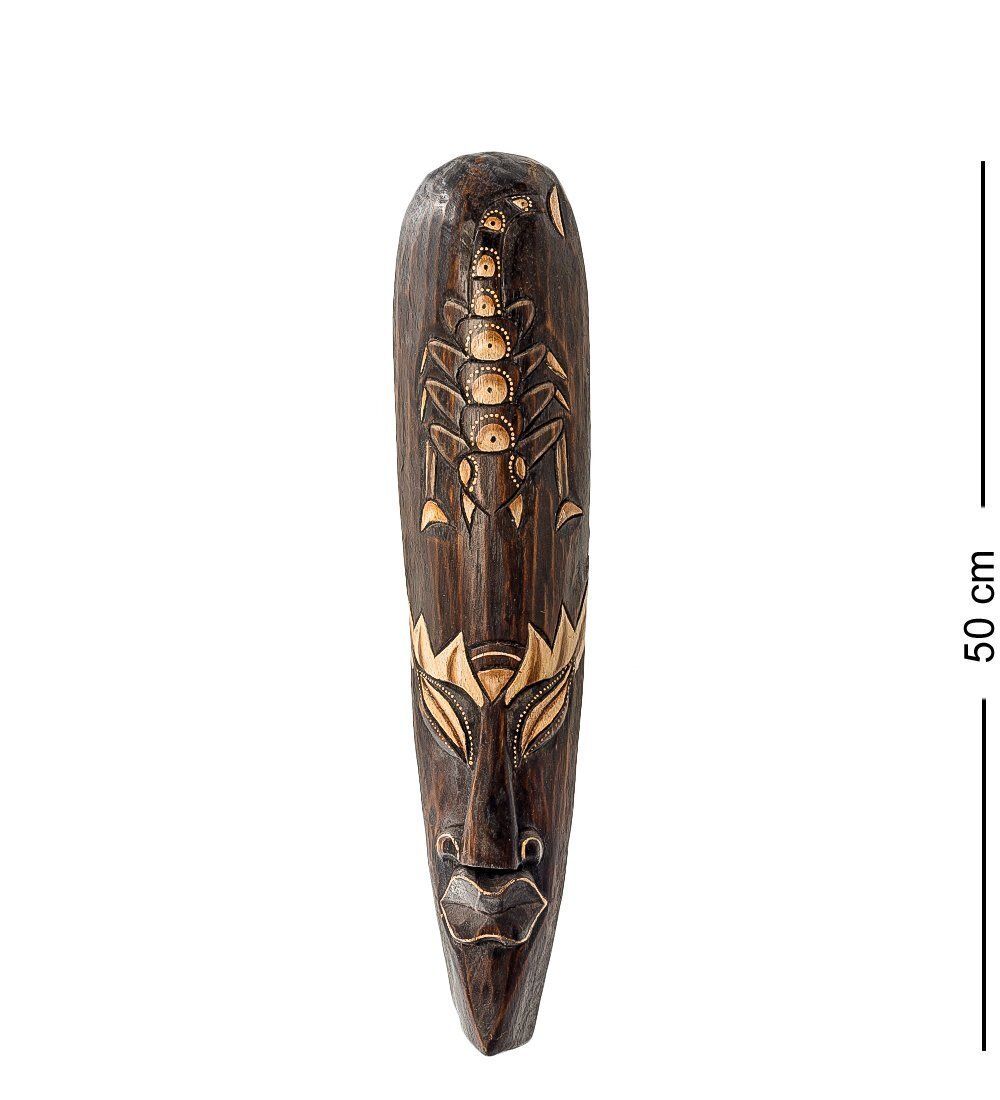 Decor and Gift 20-142 Панно настенное «Маска» (албезия, о.Бали) 50 см
