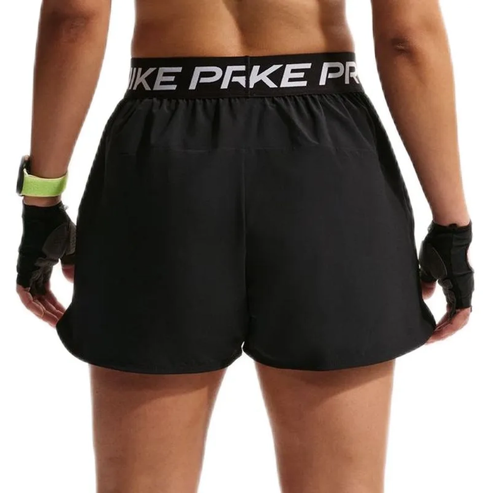 Женские Шорты теннисные Nike Pro 2in1 - black/white