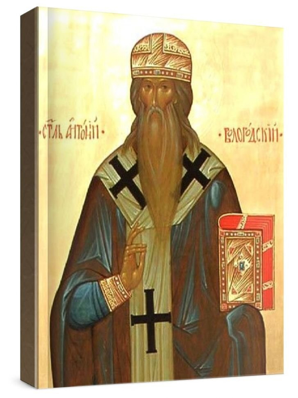 Антоний Вологодский (рукописная икона)