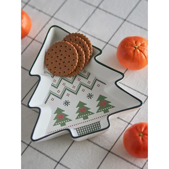 Набор из двух сервировочных тарелок sweet memories из коллекции new year essential