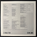 Elton John ‎– A Single Man (США 1978г.)
