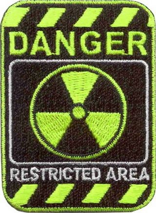 Нашивка Danger Biohazard (зел.)