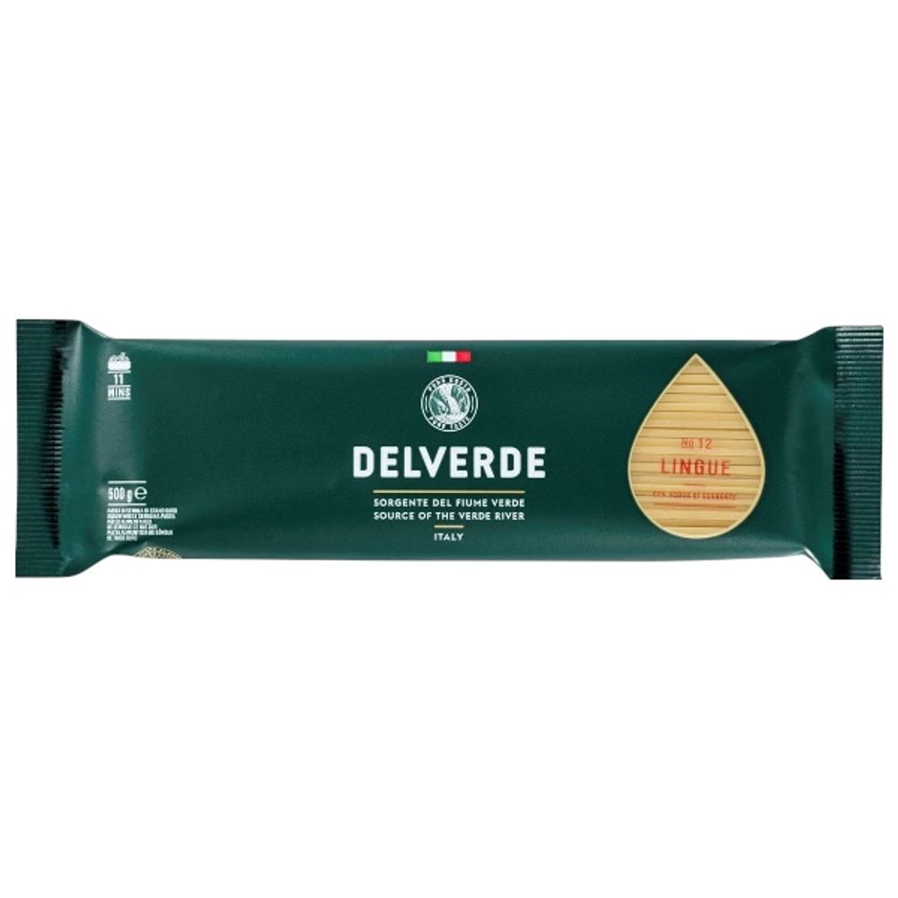 012 Макароные изделия Лингуэ"Del Verde" 500г * 20 уп.