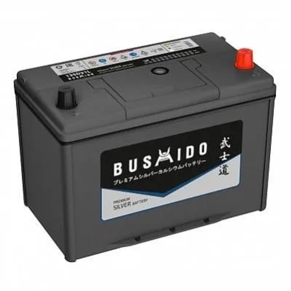 Аккумулятор 6CT-100 А.ч., о.п., R+, BUSHIDO SJ (SJ115D31L)