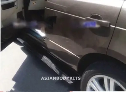 Электрические пороги для Range Rover Vogue 2010-12 (L322, РЕСТАЙЛИНГ) тюнинг Рейндж Ровер