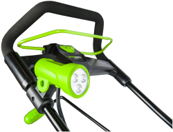 Снегоуборщик аккумуляторный GREENWORKS GD40SB G-MAX 40V,51см,1хАКБ 5 Ач и ЗУ,б/щ (2600007UG)