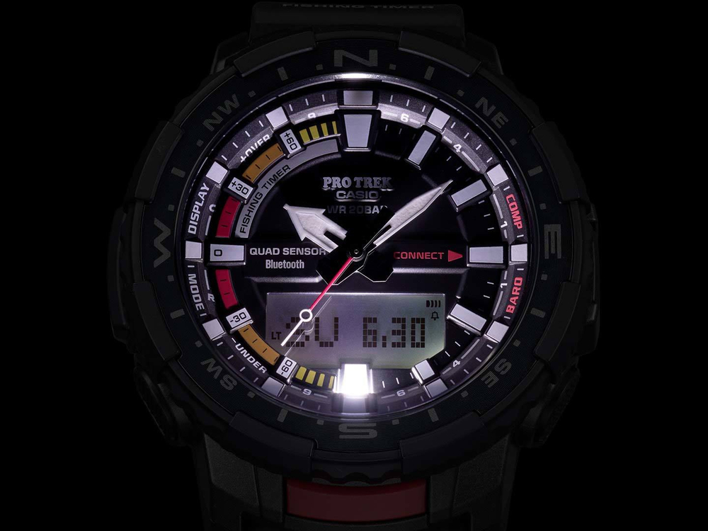Японские спортивные наручные часы Casio Pro Trek PRT-B70-1ER