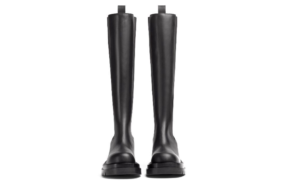 Bottega Veneta Lug High Boots Black Women"s