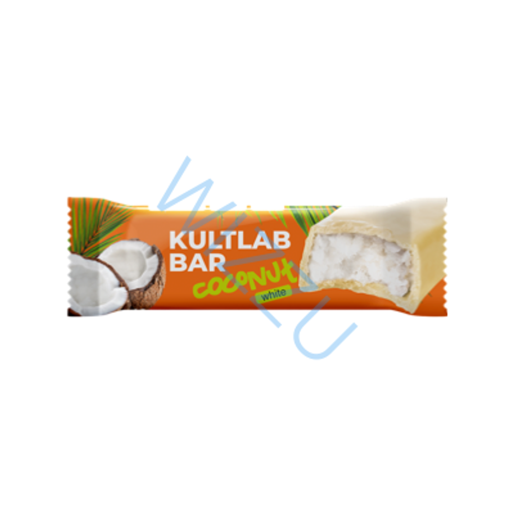 Белый шоколад Kultlab Diet Coconut, 40 гр