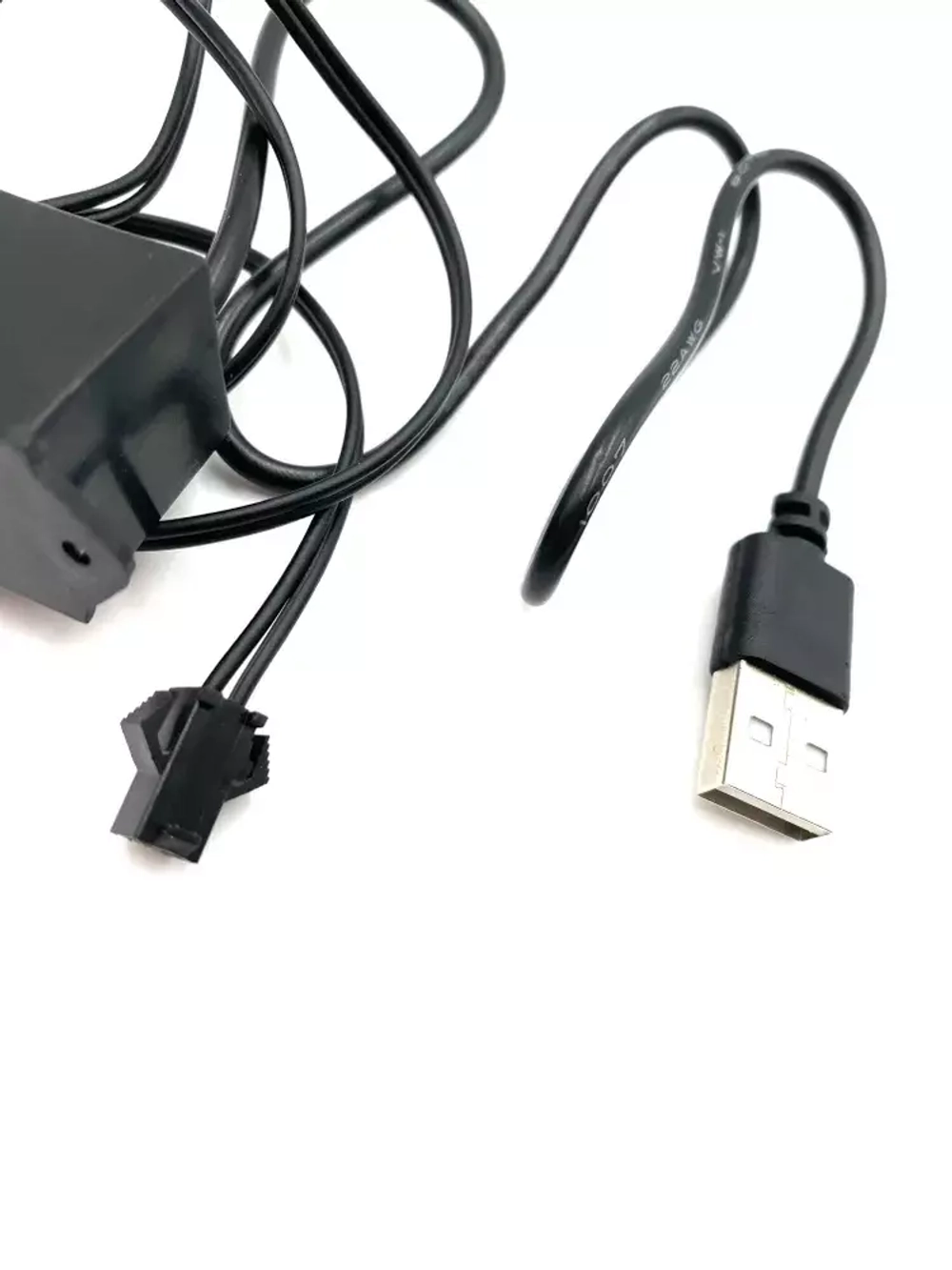 Переходник для неоновой ленты USB 5v (блок подключения)