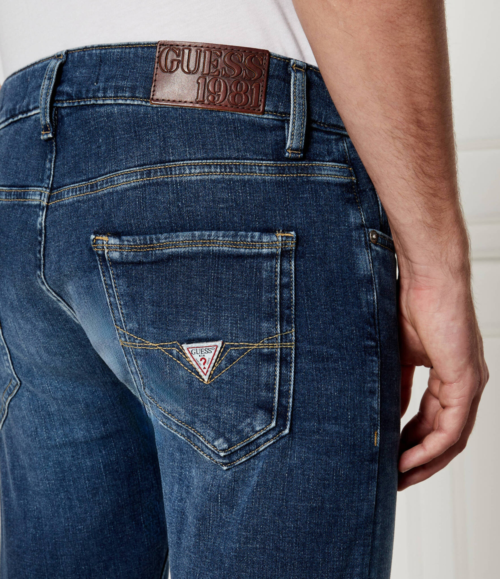 Джинсы MIAMI GUESS - темно-синий(M4BAN1 D5GQ1)