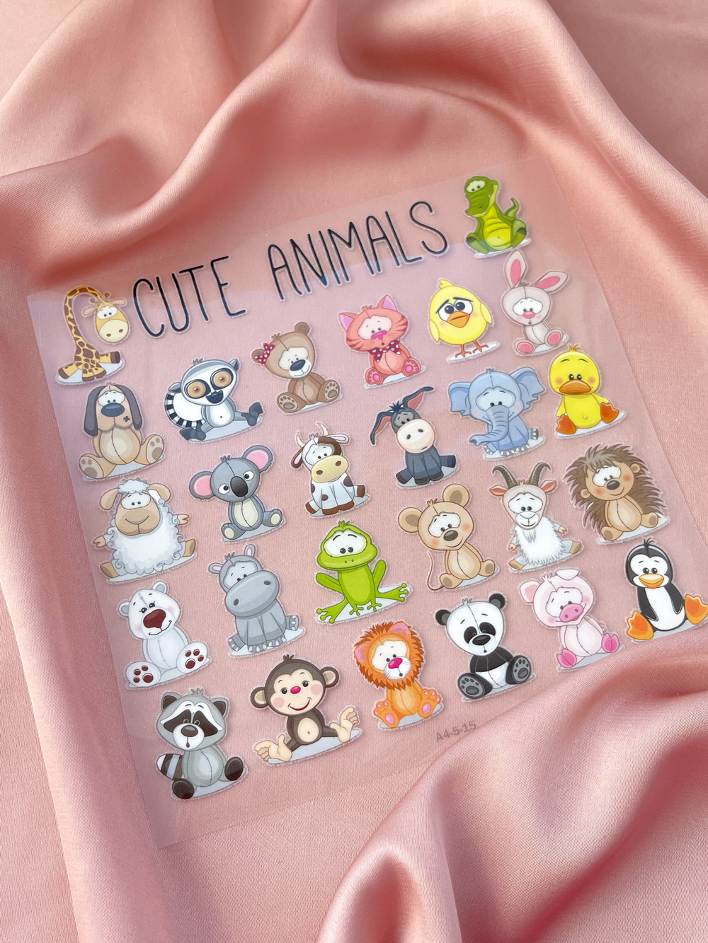 Термонаклейка "Cute Animals"