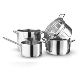Сотейник stainless steel, D16 см, 1,8 л