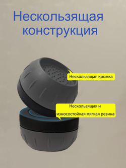 Антивибрационные подставки для стиральных машин, холодильников, прочих техник и мебели, в комплекте 4 шт. виброопоры