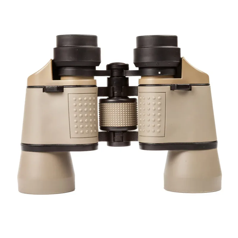 Бинокль Praktica Falcon 8x40 Sand вид сзади с текстурированной поверхностью