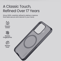 Чехол тонированный c встроенным круглым магнитом для Xiaomi 17T, серия Super Frosted Shield Pro Magnetic (Clear version) от Nillkin