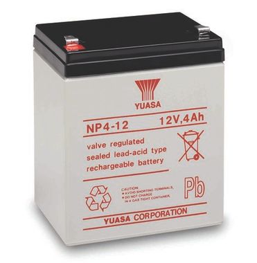 Аккумулятор YUASA NP 4-12 ( 12V 4Ah / 12В 4Ач ) - фотография
