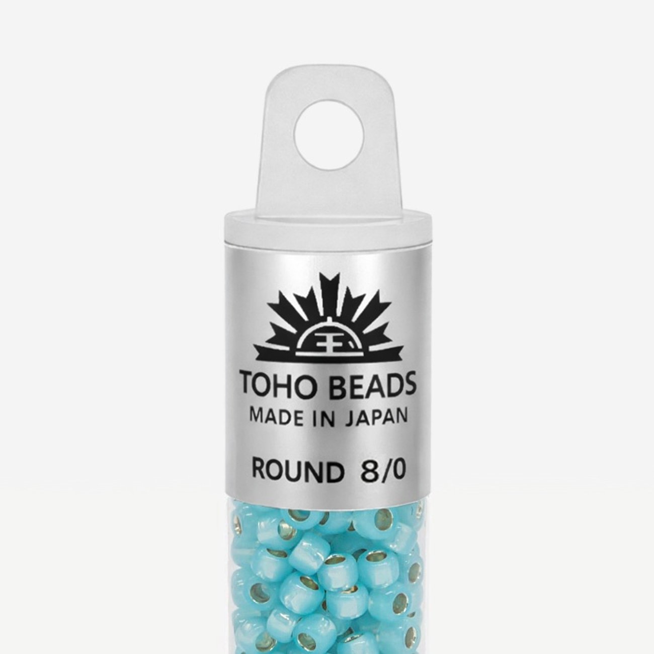 Японский бисер TOHO Round 8/0 (№PF2117), опаловый, полупрозрачный глянцевый