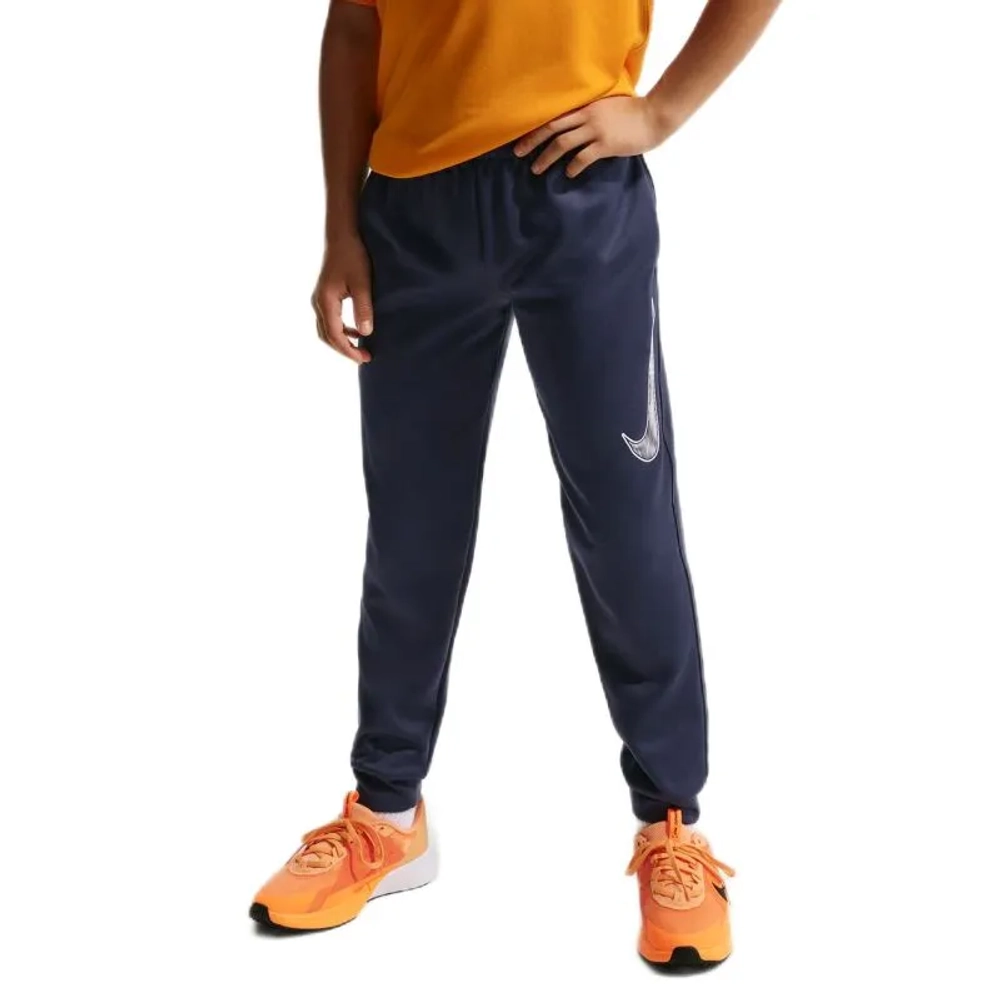 Штаны для мальчика теннисные Nike Kids Multi Knit Training - midnight navy/white