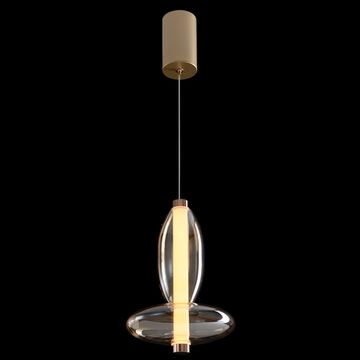 Подвесной светильник LED 7W 3000К Quasar SP7W Led Amber янтарный Crystal Lux