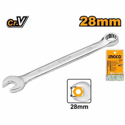 Комбинированный ключ 28 мм INGCO HCSPA281 INDUSTRIAL