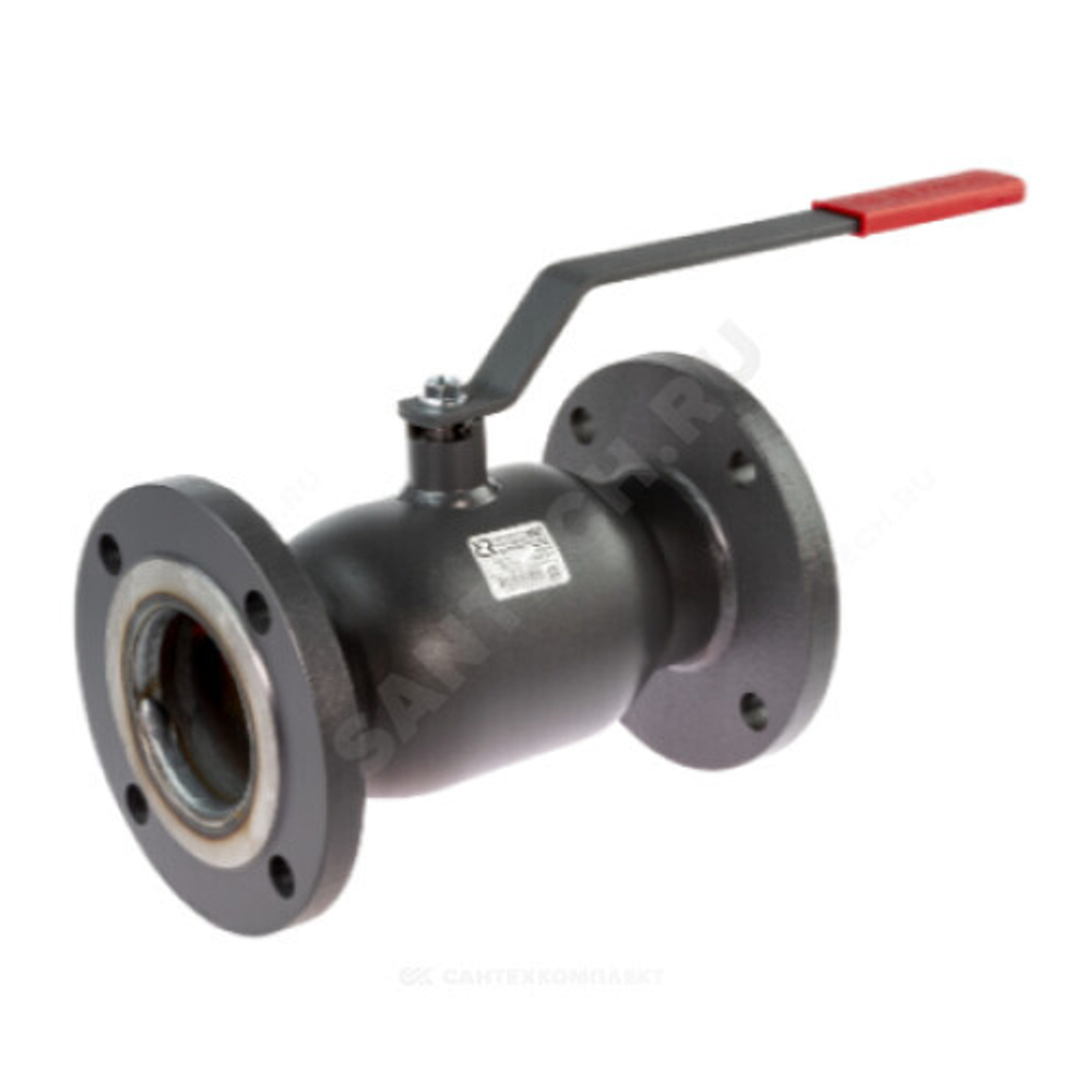 Кран шаровой сталь JiP-R Standard FF Ду 50 Ру16 фл Ридан 065N9625R