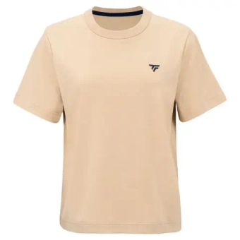 Женская теннисная футболка Tecnifibre Graphic 2026 - sand