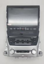 Магнитола для Toyota Land Cruiser 200 2015-2021 (top) - Kuberg ZF-7008-GE монитор 10" на Android 13, Быстрая, CarPlay, 4G SIM-слот