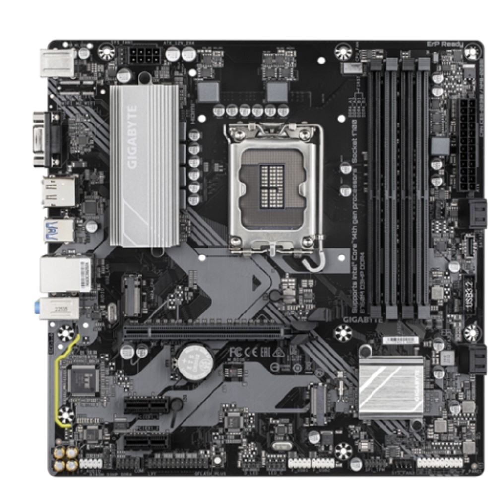 Материнская плата Gigabyte B760M D3HP DDR4 (Soc-1700, Intel B760, 4xDDR4 mATX, Ret)
