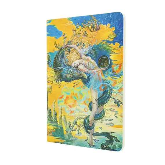 Bloknot \ Блокнот \ Notebook  Visions of Paradise / Temptation / A6 / Unlined