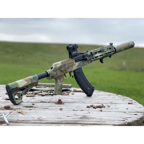 Алюминиевое тактическое цевье Н-1С для АК-74, АКМ, ВПО-136/209, TG2, Тактические Идеи